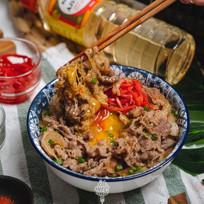 ข้าวหน้าเนื้อ