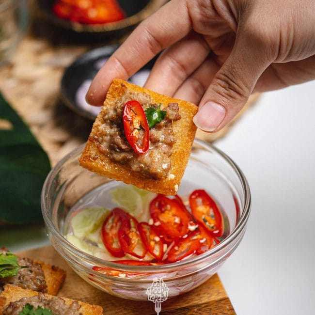 ขนมปังหน้าหมู