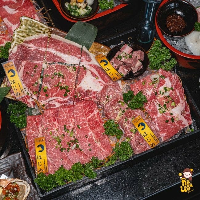 Hajime Robot Restaurant ร้านบุฟเฟ่ต์สุดพรีเมียม