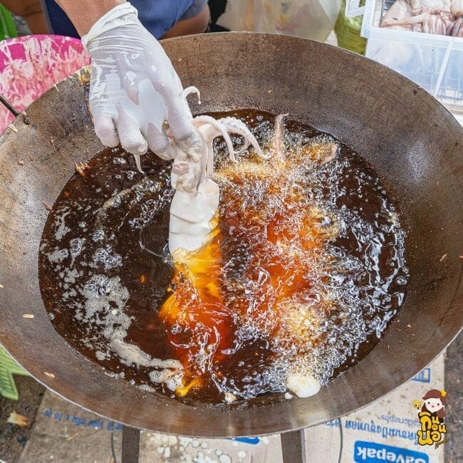 ทะเลทอดซีฟู้ด ของทอด ร้าน street food