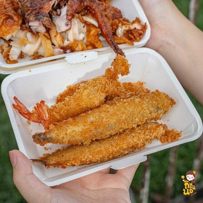 ทะเลทอดซีฟู้ด ของทอด ร้าน street food