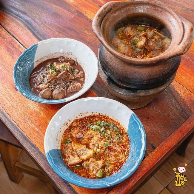 ฟาโลควันโก๋หม้อ ฟาโล อยุธยา ก๋วยเตี๋ยวต้มยำ ก๋วยเตี๋ยวต้มยำหมูกรอบ