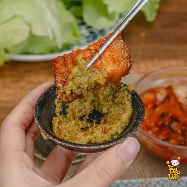 หมูสามชั้นเกาหลี  เมนูเกาหลี หมูสามชั้น วิธีทำหมูสามชั้นเกาหลี วูมทรี