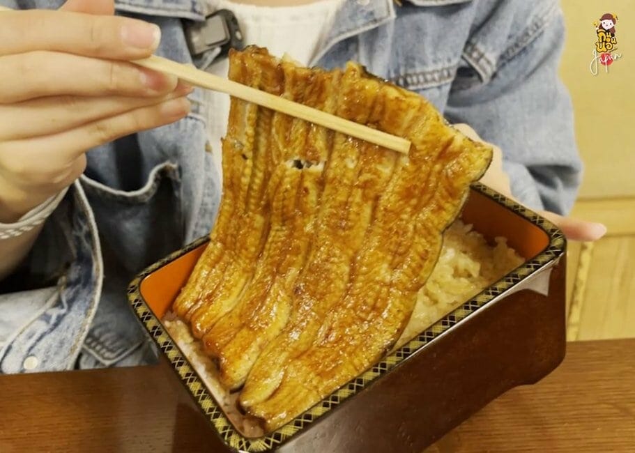 Obana-Unagi  japan สถานี Minami-Senju อาหารญี่ปุ่น