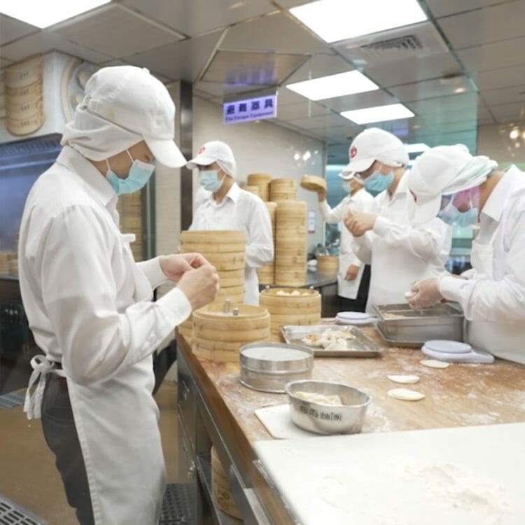 Din Tai Fung อาหารจีน อาหารไต้หวัน Taipei 101 เสี่ยวหลงเปา Michelin star
