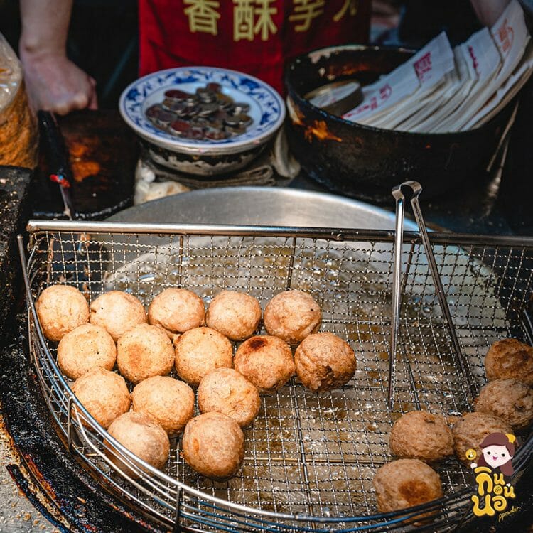 Ningxia Night Market หนิงเซี่ย taipei สรีทฟู้ด ตลาดกลางคืน