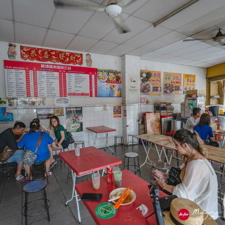 Kedai Kopi Seng Thor , Wantan Mee , George Town, Pulau Pinang, Malaysia