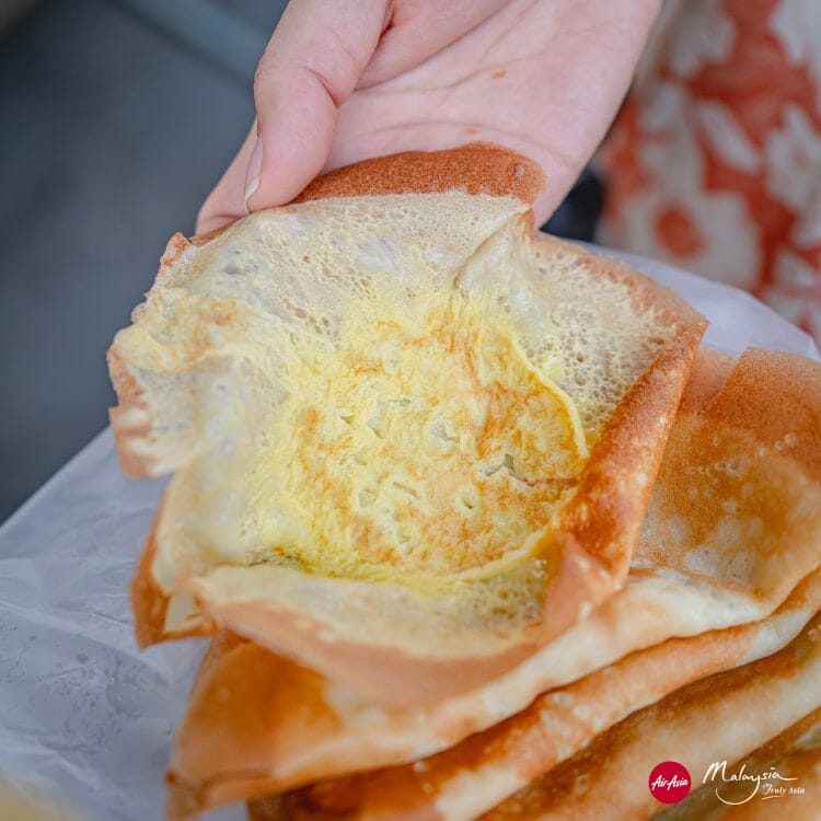 Apom king street food Penang, Malaysia