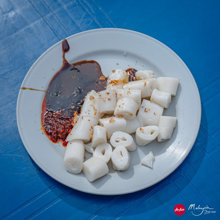 Chee Cheong Fun Street Food Penang Malaysia