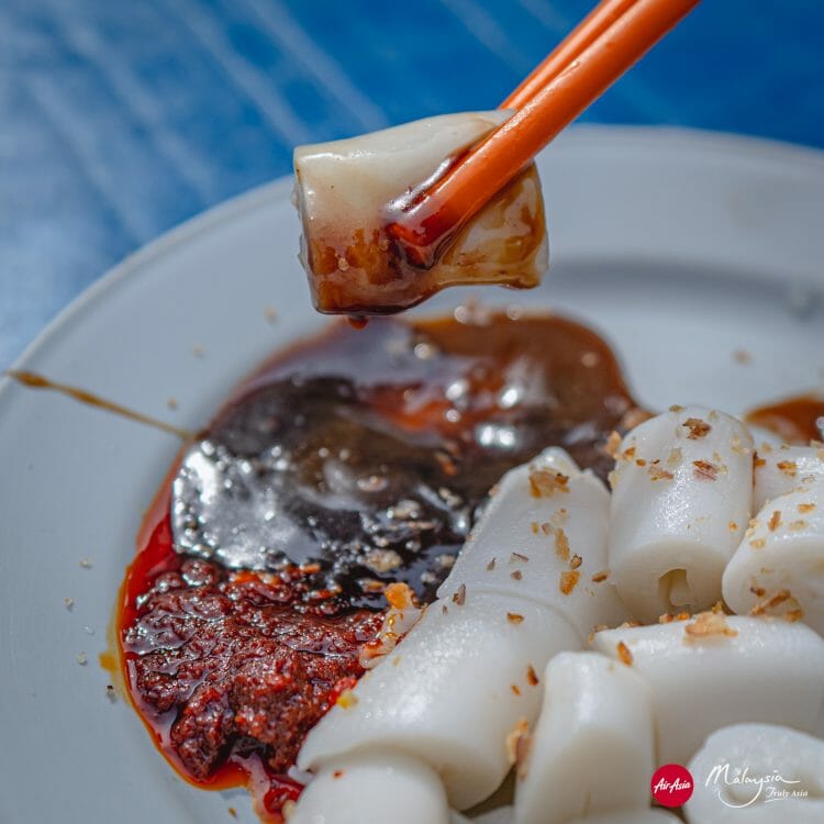 Chee Cheong Fun Street Food Penang Malaysia