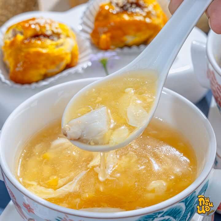ซุปข้าวโพดเนื้อปูร้อนหอมนวล