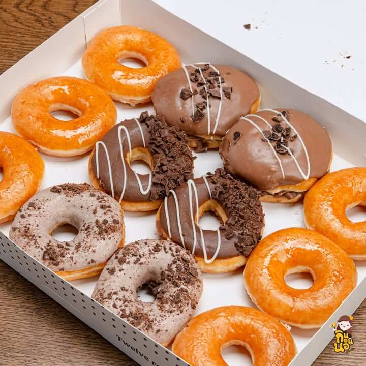 Krispy Kreme MILO โดนัทไมโลใหม่ 3 รส เคลือบไมโลกานาช