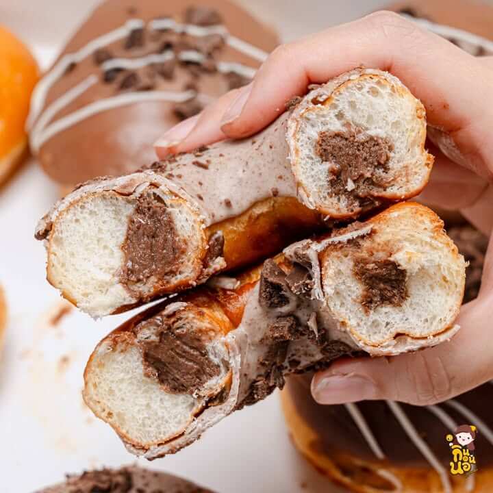 ราคาโปรโมชัน Krispy Kreme MILO แพ็ก 3 ชิ้น 105 บาท