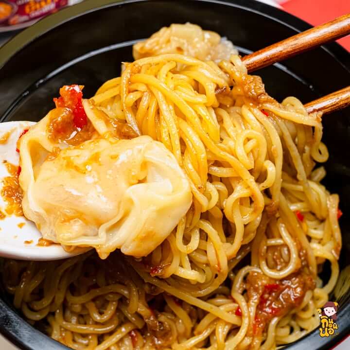 สรุปบะหมี่เกี๊ยวกุ้ง CP รสใหม่ 2 รส