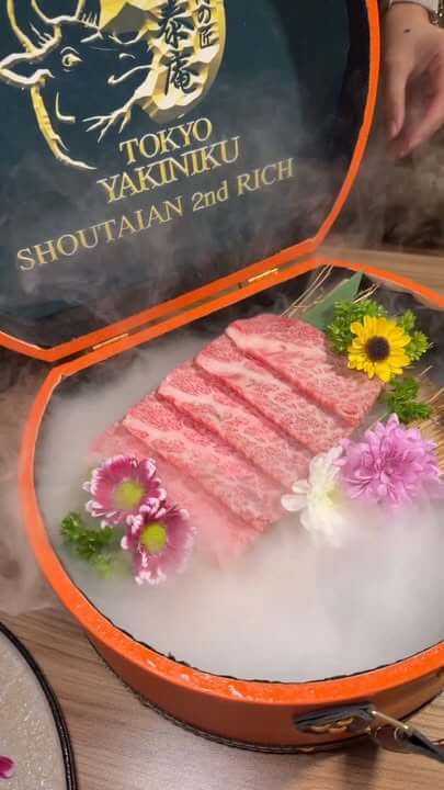 Shoutaian 2nd Rich บุฟเฟ่ต์เนื้อย่างมัตสึซากะทองหล่อ