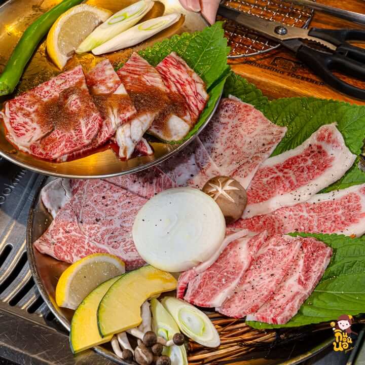 The Grand Beef A5 Set ปิ้งย่าง