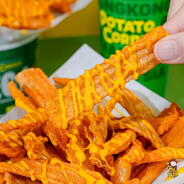 Potato Corner มันฝรั่งทอดคลุกผงรสเด็ด